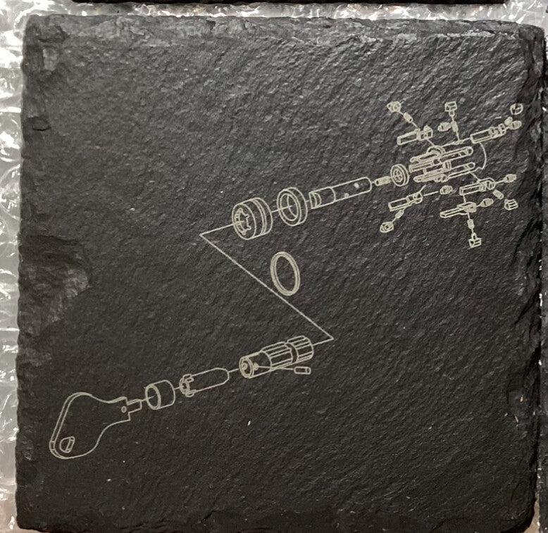 ALC Galaxy Slate Coaster