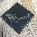 Mul-T-Lock Interactive Slate Coaster