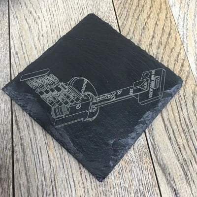Mul-T-Lock Interactive Slate Coaster