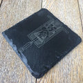 Fichet 787 Slate Coaster